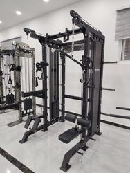 Genuine Giant Little Flying Bird Gantry Comprehensive Trainer Commercial Household Multi-Functional Squat Machine Bench Press