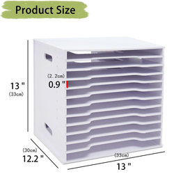 Multi-Layer A4 Office File Rack Desktop Storage Box Document Rack Magazine Box Paper Storage Classification Basket Storage Rack