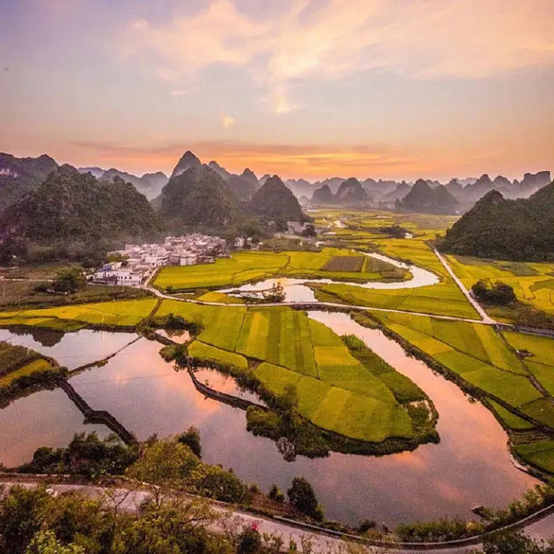 【崇左3天2晚】广西旅游 德天大瀑布 三门海古龙山三天两晚私家团
