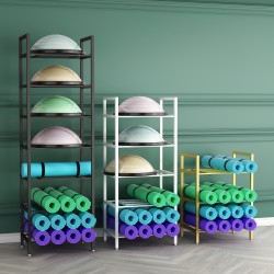 Wave Speed Ball Rack, Yoga Mat Storage, Balance Hemisphere, Gym Equipment, Donut Foam Roller Stand