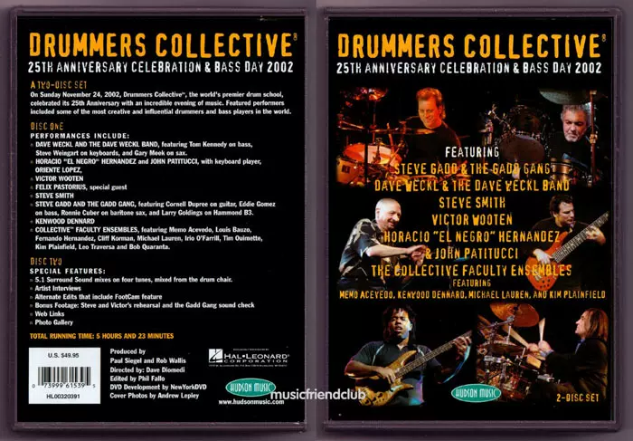 Drummers Collective 25th Anniversary Bass Day (2DVD)-Taobao