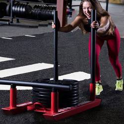 Fitness Sled Cart Outdoor Energy Cart Resistance Explosive Power Training Push Cart Pull Cart Weight-Bearing Gym Personal Training Sled