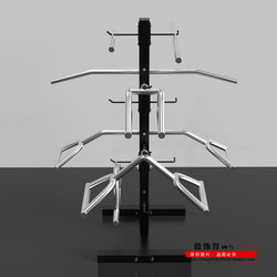 Fitness Equipment Accessories Storage Rack, Bird Pull Handle, Barbell Bar Storage Rack, Display Rack