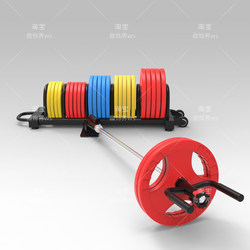 T-Bar Handle Barrel Mine Rack Hip Squat Handle Rowing Deadlift Multi-Barbell Plate Storage Rack