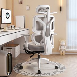 Ergonomic Chair, Home Computer Chair, Comfortable Reclining Gaming Chair, Long-Term Sitting Without Fatigue, Office Chair, Reclining Seat