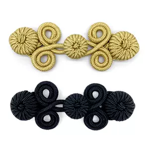 Chinese Frog Closure Knot Fastener Buttons