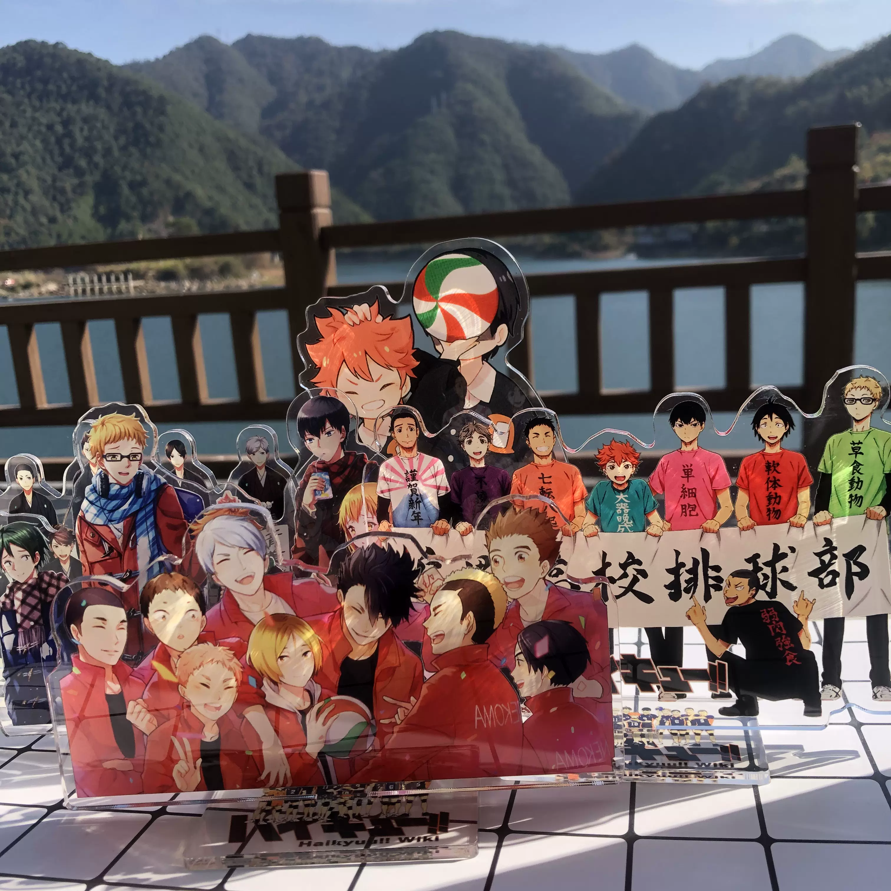 排球少年周边立牌4haikyu To The Top 日向翔人形亚克力摆饰