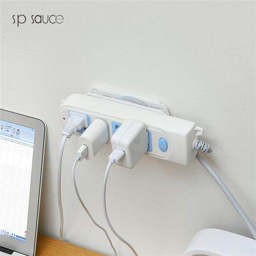 Plug fixer no-hole wiring board router socket plug board wal