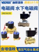 2W160-15 thường đóng van nước điện từ 2W200-20 2W400-40 van chuyển đổi đường ống 6 phút 1 inch 2W250-25 bản vẽ van thủy lực van điện từ thủy lực