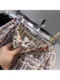 Fashionable elastic high waist heavy industry embroidered mesh spliced ​​A-line skirt European station spring and summer women's new style 2025