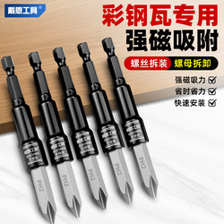 Dane Two-In-One Color Steel Tile Special Set Electric Drill Strong Magnetic Socket Bit Self-Tapping Screws Electric Wrench