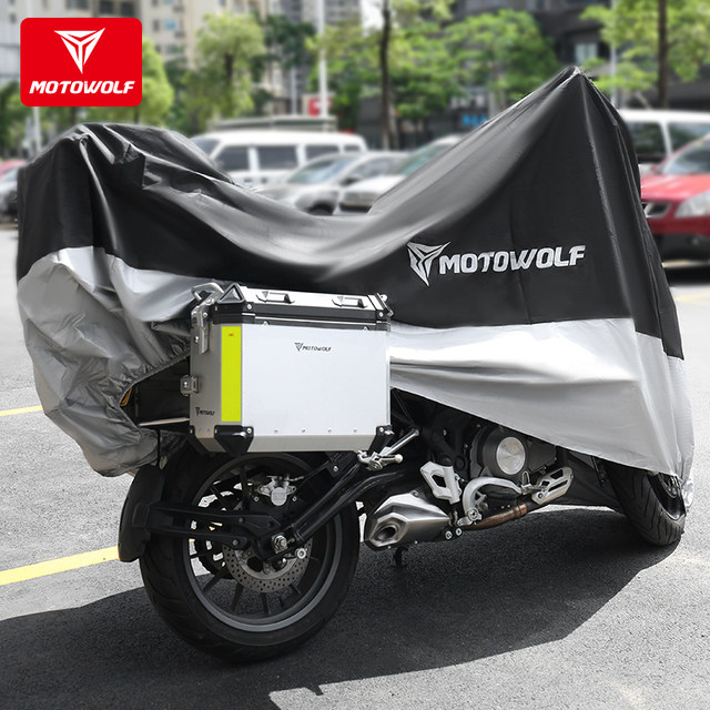 General Motorcycle Clothing Rain Water Riding Cover Dust-proof Electric Vehicle Oxford Cloth Lottery Sunshade Cover Full Cover