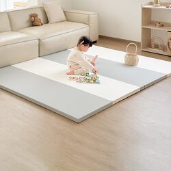 Kulinya Baby Crawling Mat Ixpe Baby Foldable Pu Crawling Mat Thickened Household Children's Anti-Fall Foam Floor Mat