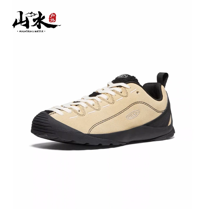 KEEN 24新款JASPER 戶外徒步登山鞋復古百搭透氣防滑帆布鞋-Taobao