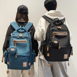New Model to Reduce Burden, School Bag for Junior High School Students, Middle School Students, Boys, High School Students, Backpack for Men, Large Capacity, Women's Backpack, Men's Style