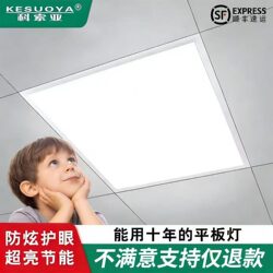 Integrated Ceiling 600X600 Led Panel Light 60X60 Panel Light Gypsum Mineral Wool Board Office Led Project Light