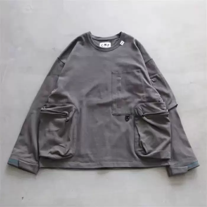 Comfy OUTDOOR GARMENT SLOW DRY TEE 3D 口袋机能长袖23SS-Taobao