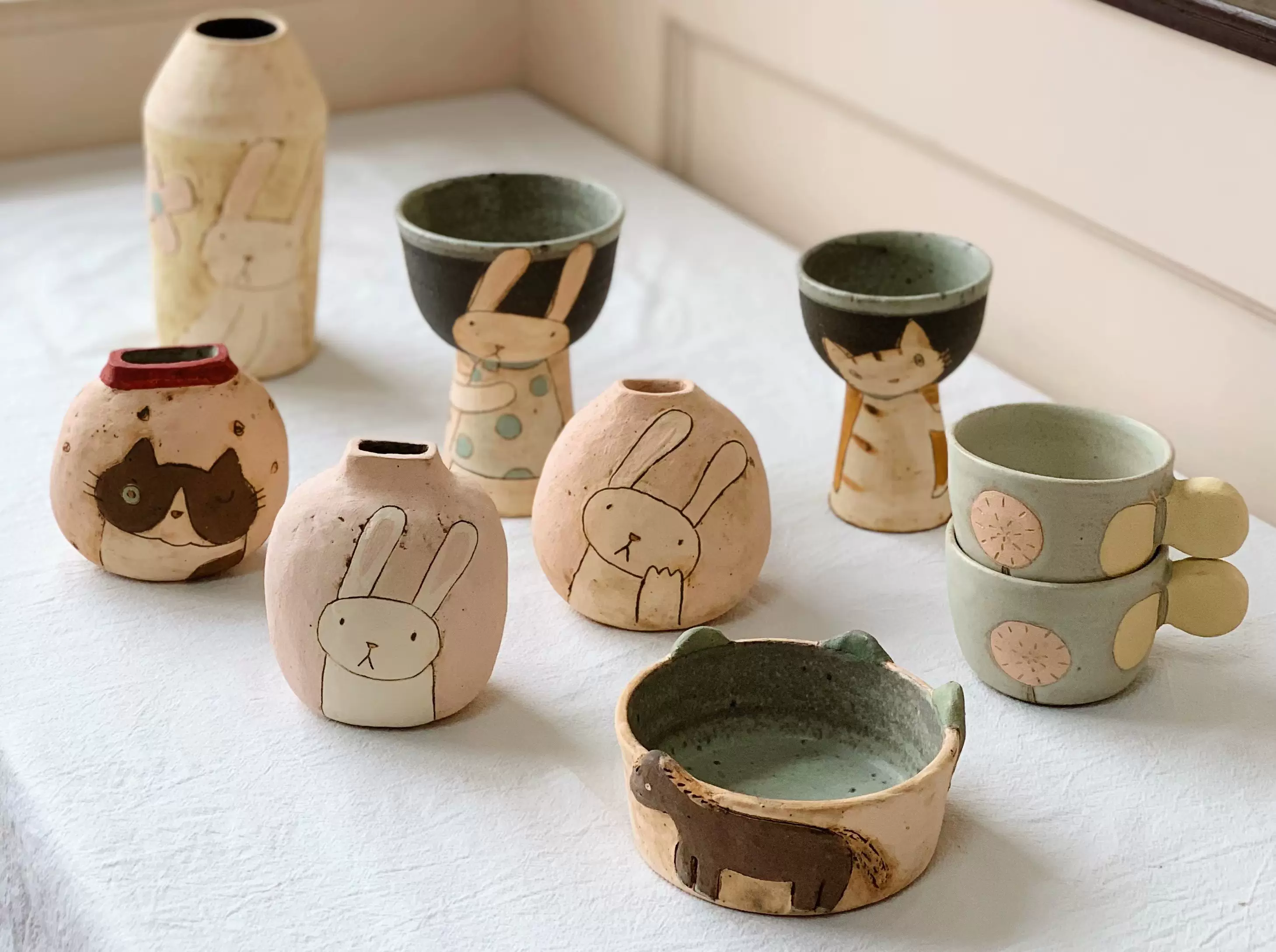 【中村佳菜子】最終価格！！さくらんぼ柄＆レモン柄　オーバル皿　2枚セット 中村佳菜子 大槻かなこ