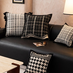 All-Season 2025 New Model Sofa Cushion with Insert for Living Room, Bedroom, Headboard, Lumbar Pillowcase, Model Room Decoration