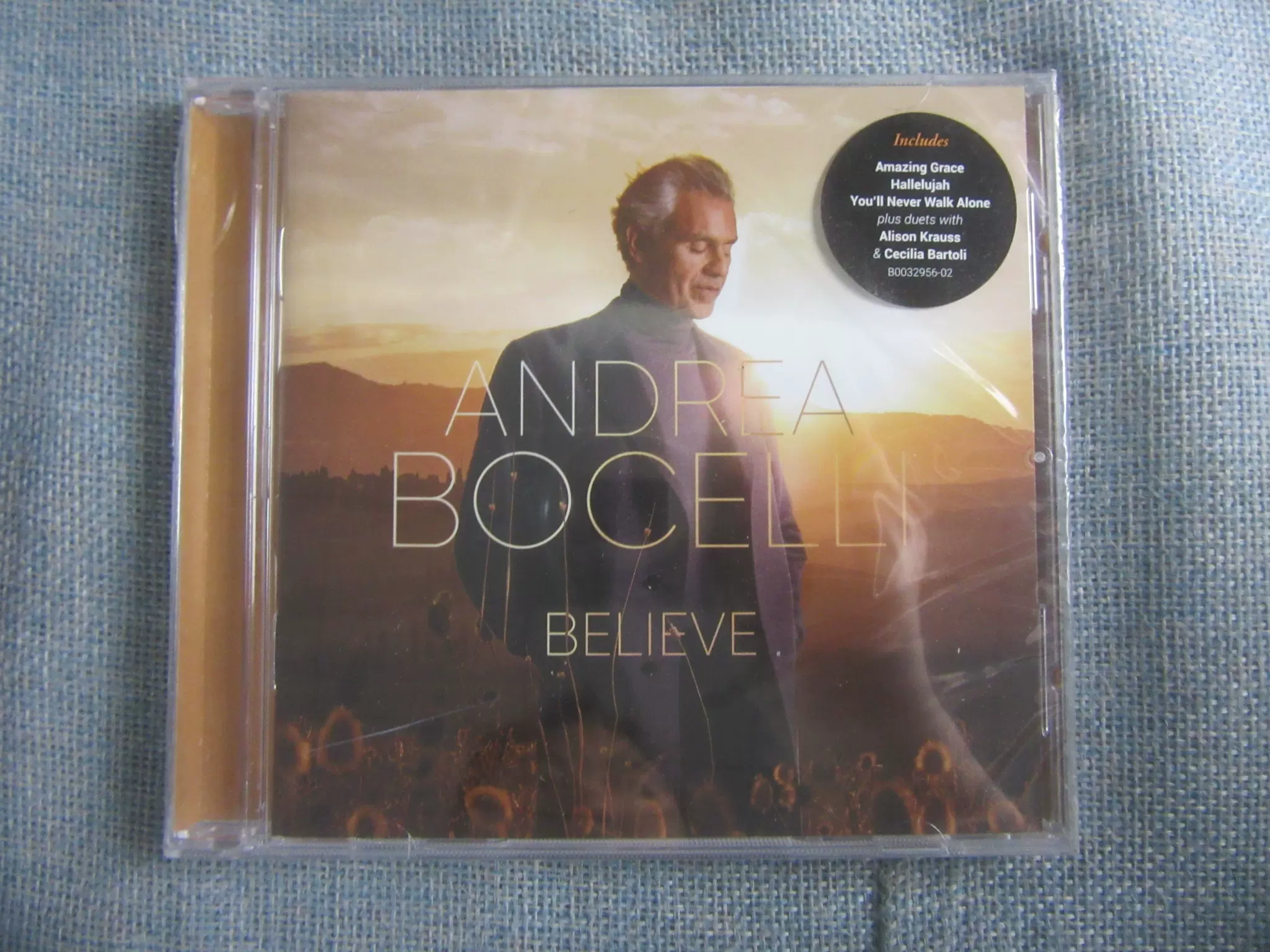 O版未拆安德烈波切利ANDREA BOCELLI BELIEVE DELUXE CD-Taobao