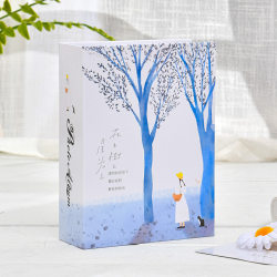 Insert-Type Photo Album 3-Inch 4-Inch 5-Inch 6-Inch 7inch 8inch Cartoon Photo Album Insert-Type Photo Collection Paper Material