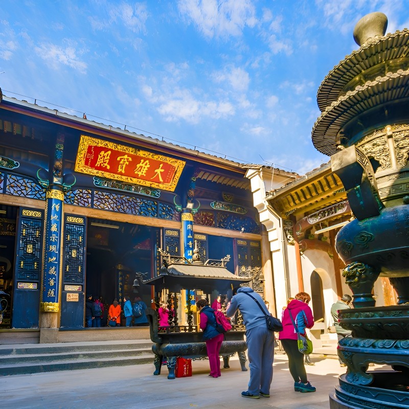 【九华山2天1晚私家团】1单1团1导纯玩旅游指定住山上聚龙大酒店