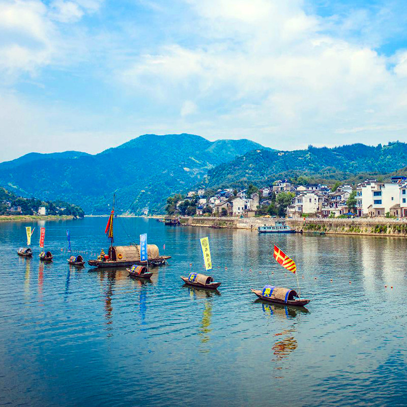 九华山宏村景区新安江山水画廊徽州古城3天2晚纯玩跟团旅游高档住