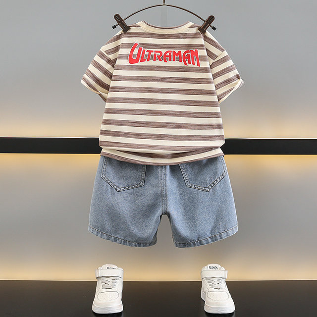 Children's clothing boys summer suit 2024 new boys summer Korean style ...