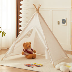 DIY Children's Tent Indoor and Outdoor Playhouse Spring Outing Sun Protection Kindergarten Hand-Painted Tent Photo Props