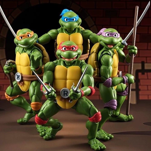 SHF Ninja God Turtle Leon Donada Tari Raphael Michaella Corcho Kohashake Model