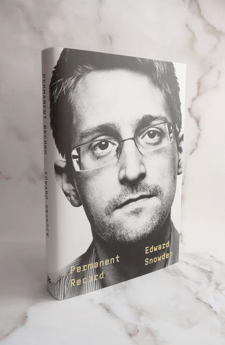订购正版精装英文原版书Permanent Record Edward Snowden 斯诺登自传传记永久记录永久证据