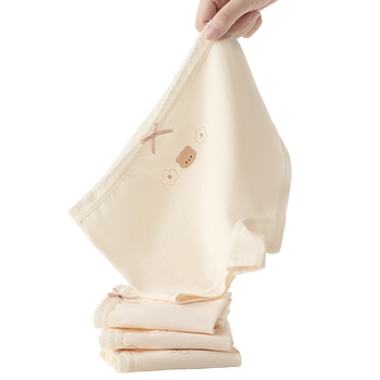 Girls' boxer briefs without PPA pure cotton