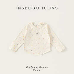 Girls' Base Layer Shirt, Early Spring Children's Long-Sleeved T-Shirt, Stylish Clothing, Thickened Children's Clothing, Baby Girl Spring Top