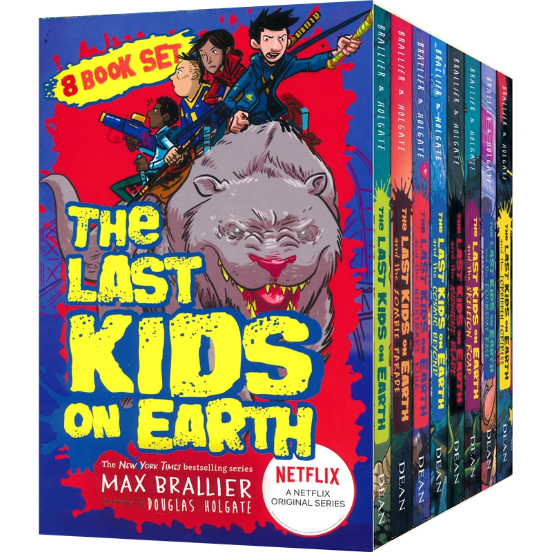 自营】The Last Kids On Earth 地球上最后的孩子8册奇幻冒险英语章节 