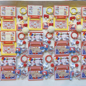 Acrylic double-sided KT control laptop mobile phone chain pendant accessories handmade DIY