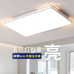 Full-Spectrum Led Ceiling Light 2025 New Model Modern Simple and Elegant Living Room Main Light Master Bedroom Lighting Fixtures