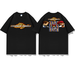 8090S Nostalgic Childhood Memories King of Fighters 1999 Arcade Game Short-Sleeved T-Shirt Cultural Shirt