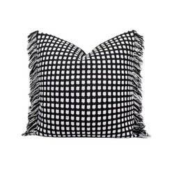 Modern Minimalist Light Luxury Black and White Series Pillow Nordic Ins Style Homestay Bedside Cushion Square Pillow