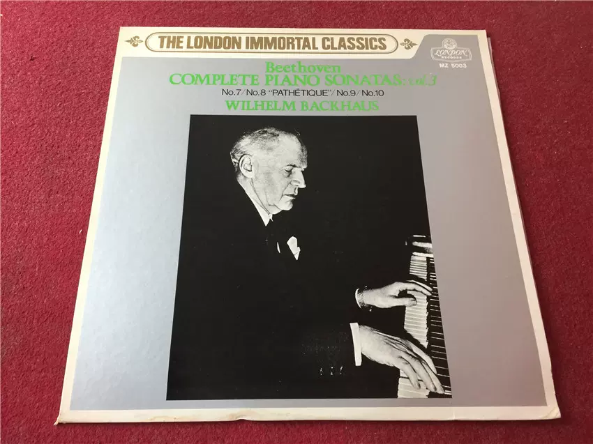 BEETHOVEN COMPLETE PIANO SONATAS VOL 3 R版LP黑胶唱片-Taobao