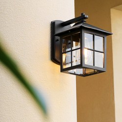 Outdoor Wall Lamp Solar-Powered Courtyard Outdoor Waterproof Balcony Exterior Wall Garden Dual-Use Lighting Terrace