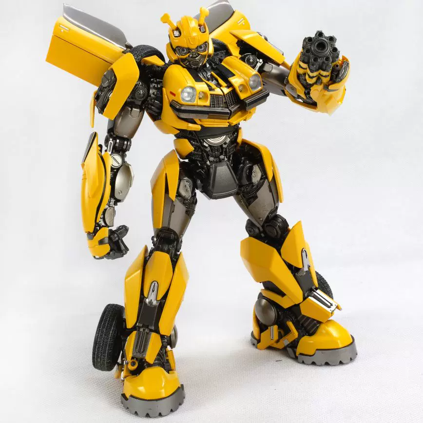 蜂 MD-003 变7大黄蜂不可变形DLX比例超可动合金成品做旧涂装