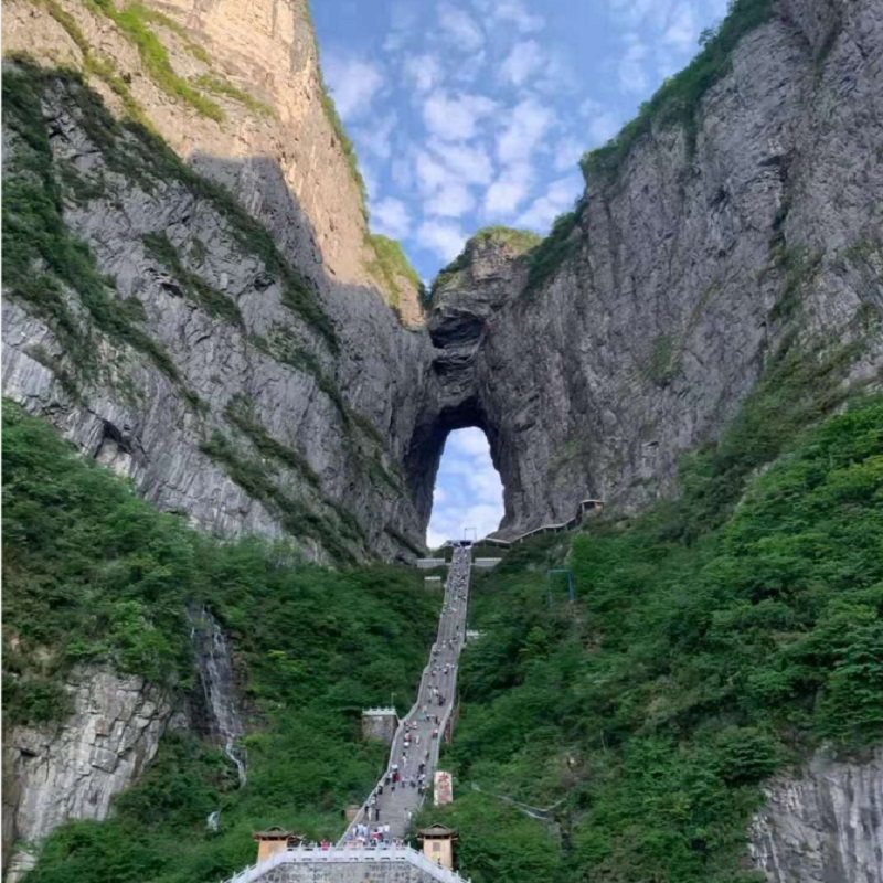 含高铁长沙张家界旅游4天3晚天门山大峡谷玻璃桥纯玩亲子四日跟团