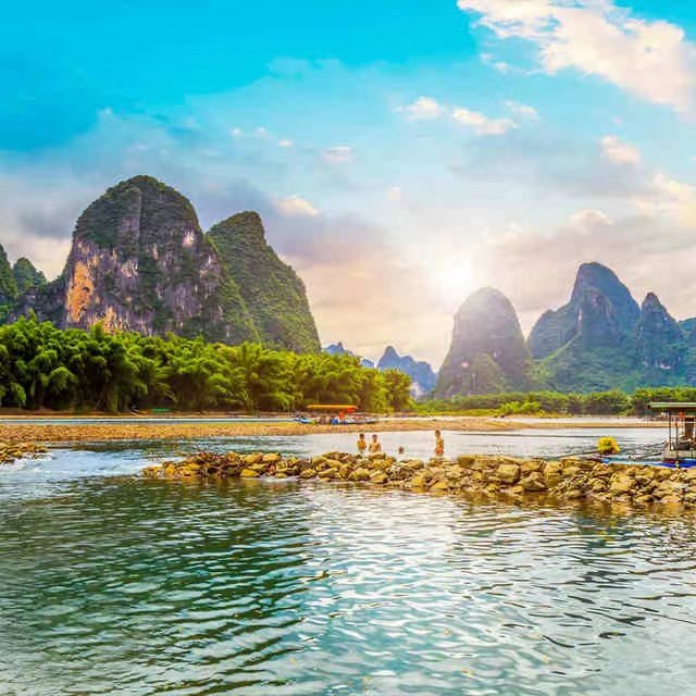 广西桂林旅游4天3晚跟团游阳朔漓江旅游团四日游飞猪旅行高档酒店