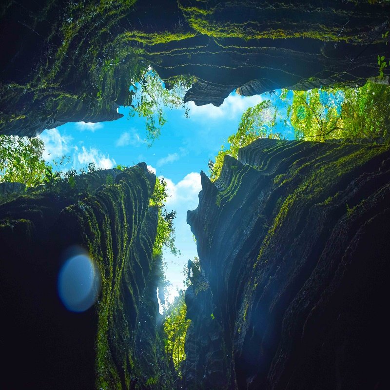 恩施旅游5天4晚恩施大峡谷大清江地心谷石林无购物含高铁票跟团游