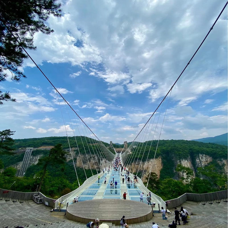 飞机往返湖南长沙张家界5天4晚森林公园天门山凤凰古城五日跟团游