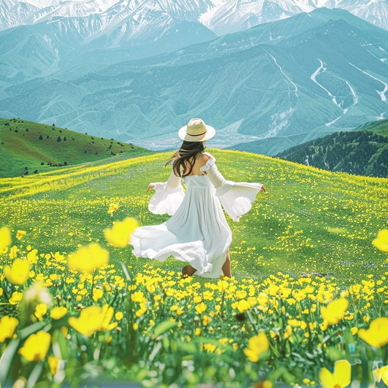 新疆7天6晚乌鲁木齐北疆伊犁旅游那拉提恰西安集海赛里木湖跟团游