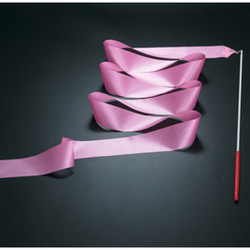 Pink Gymnastics Ribbons, Dance Ribbons, School Sports Event Dance Props, Colorful Ribbons, Children's Ribbon Sticks
