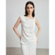 CHICC3 heavyweight light and cool linen Jingshe style handmade knot-shaped sleeveless top