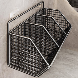 No-Drill Bathroom Shelf, Bathroom Rack, Toilet Washroom, Shower Room, Sink Wall-Mounted Storage Rack