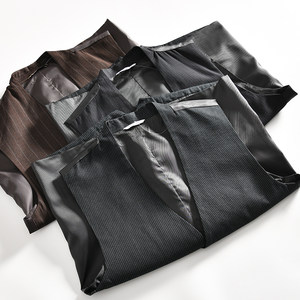 
Export order USD 24.8 Foreign trade men's spring and summer fashion casual satin mercerized stitching slim vest